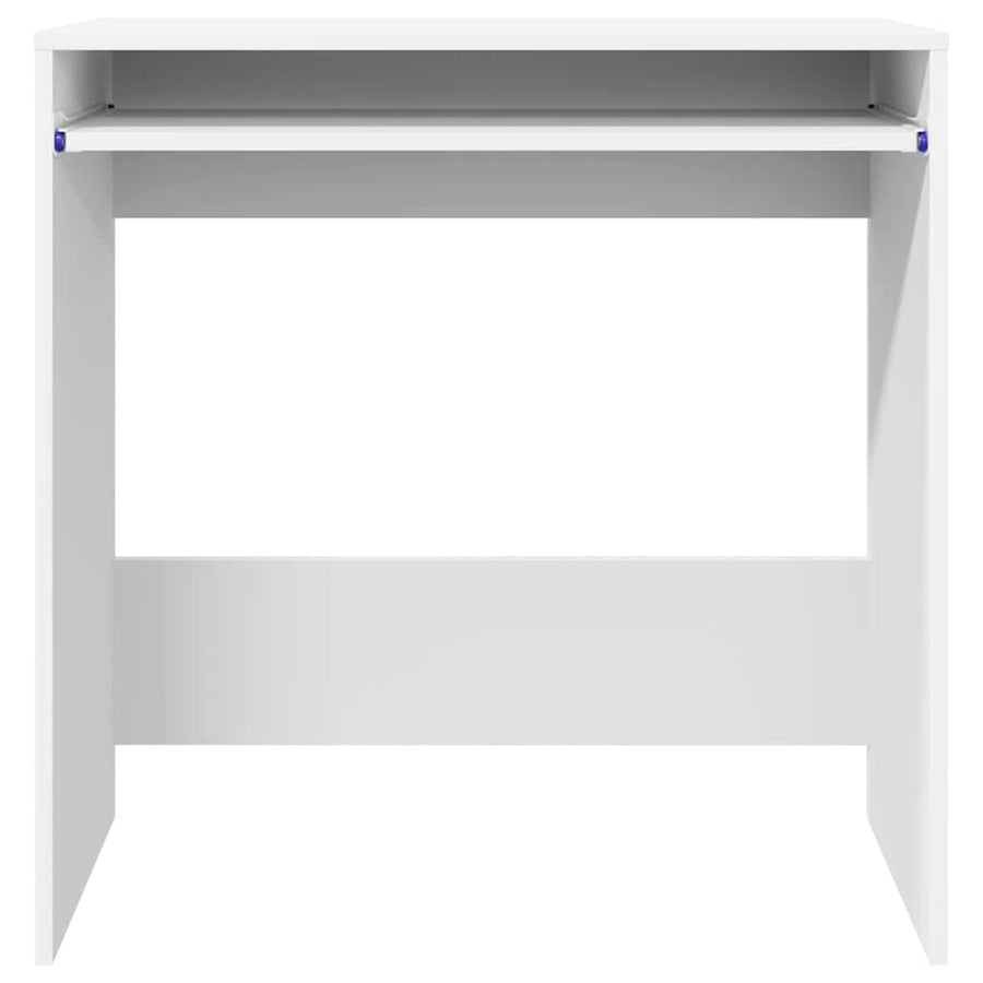 Bureau met lade met opslag Wit 77.5 x 43 x 79 cm Bewerkt hout