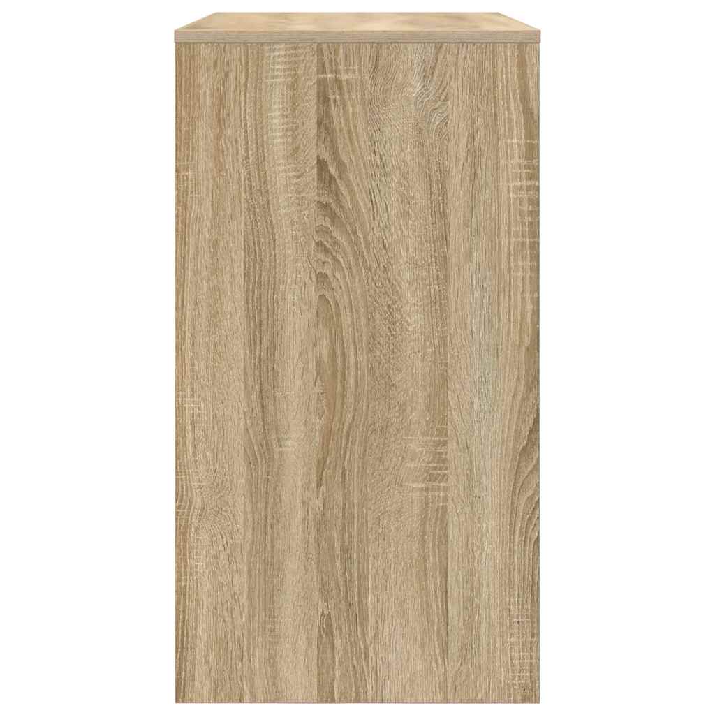 Bureau met lade Sonoma Eiken 77.5 x 43 x 79 cm Bewerkt hout