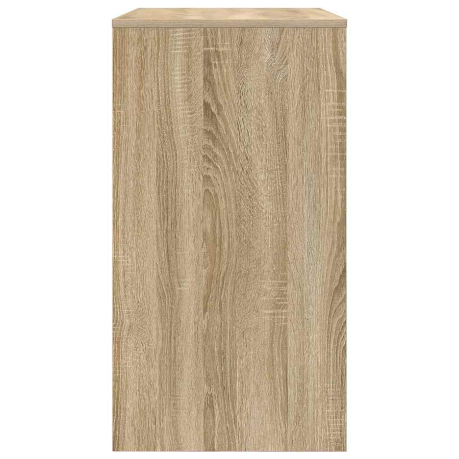 Bureau met lade Sonoma Eiken 77.5 x 43 x 79 cm Bewerkt hout