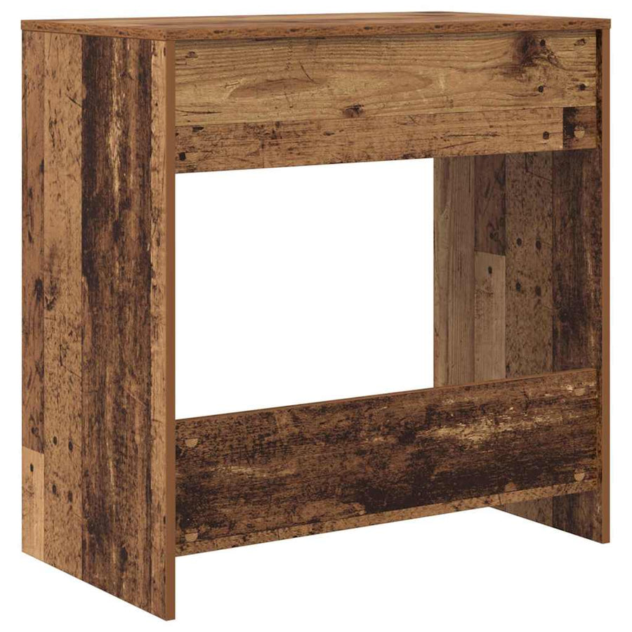 Bureau met lade Oud Hout 77.5 x 43 x 79 cm Bewerkt hout