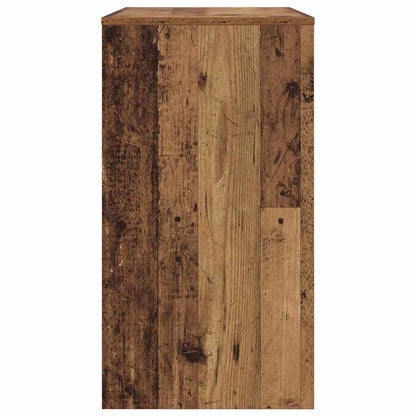 Bureau met lade Oud Hout 77.5 x 43 x 79 cm Bewerkt hout