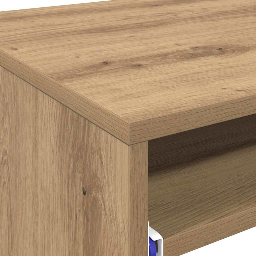 Bureau met lade Artisan Eiken 77.5 x 43 x 79 cm Bewerkt hout