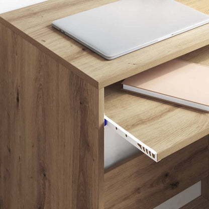 Bureau met lade Artisan Eiken 77.5 x 43 x 79 cm Bewerkt hout