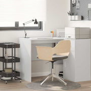 Bureau met plank wit 102x50x75 cm