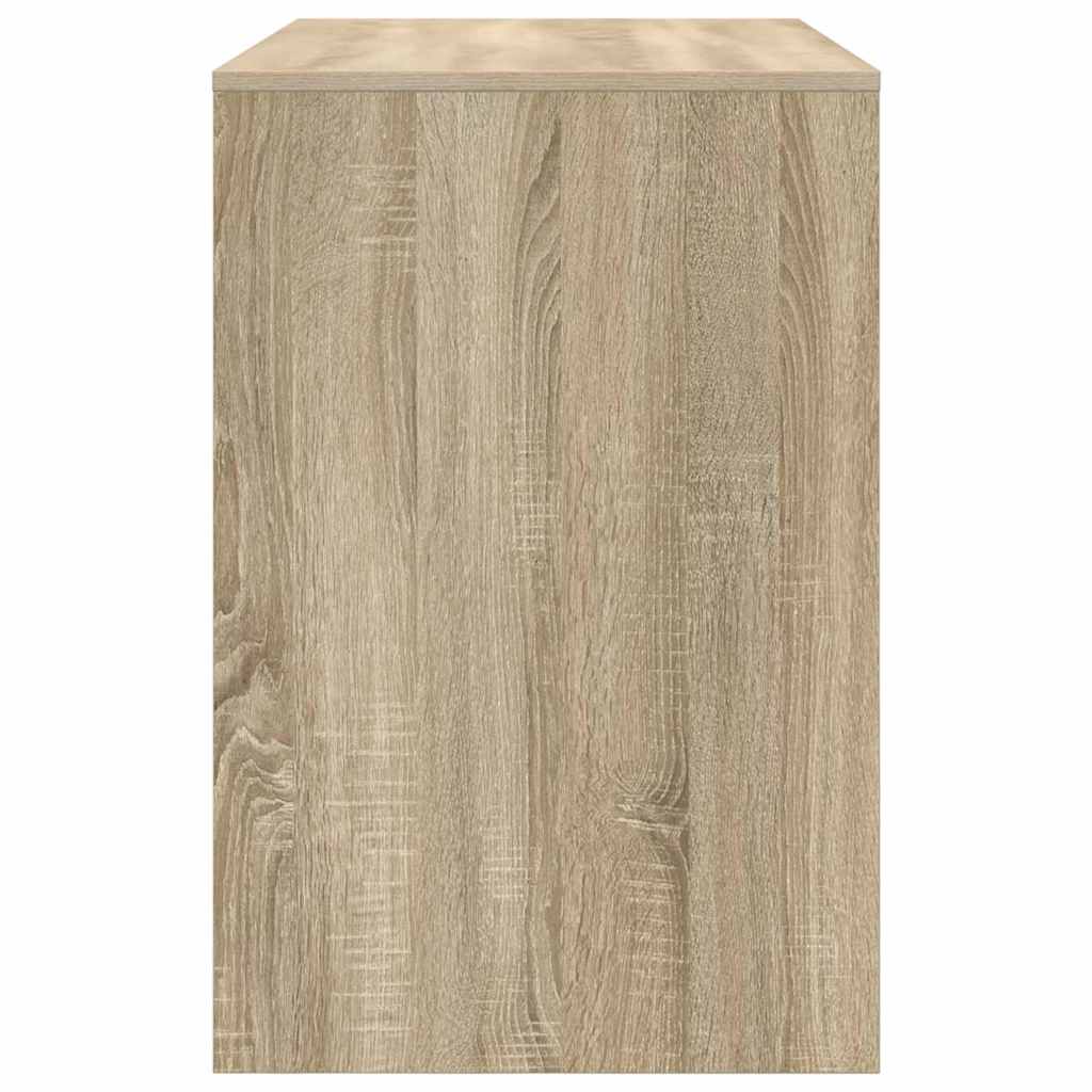 Bureau met plank Sonoma Eiken 102 x 50 x 75 cm Bewerkt hout