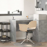 Bureau 102x50x75 cm beton grijs bewerkt hout