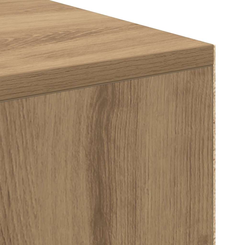 Bureau met plank Artisan Eiken 102 x 50 x 75 cm Bewerkt hout