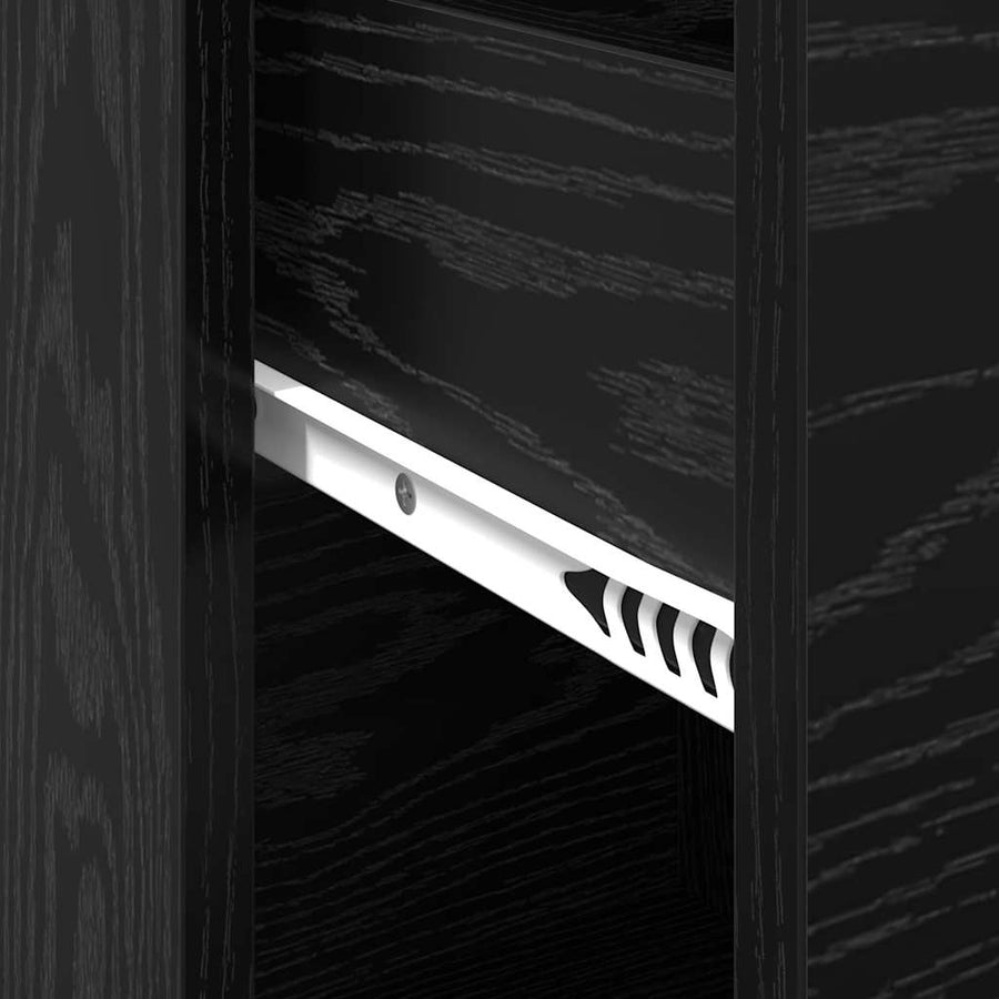 Dressoir met lade Zwart Eiken 38 x 34 x 75 cm