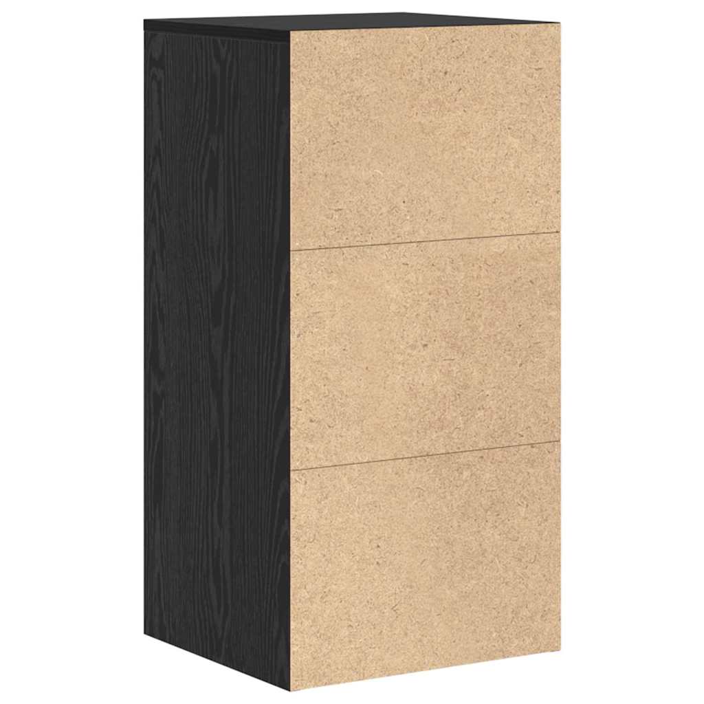 Dressoir met lade Zwart Eiken 38 x 34 x 75 cm