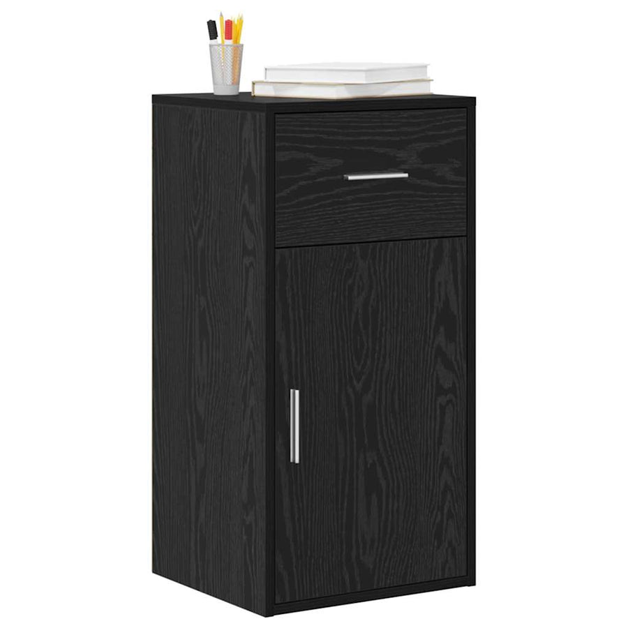 Dressoir met lade Zwart Eiken 38 x 34 x 75 cm