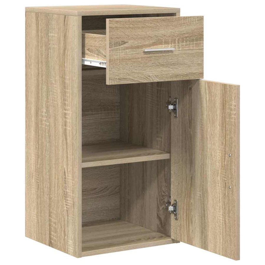 Dressoir met lade Sonoma Eiken 38 x 34 x 75 cm