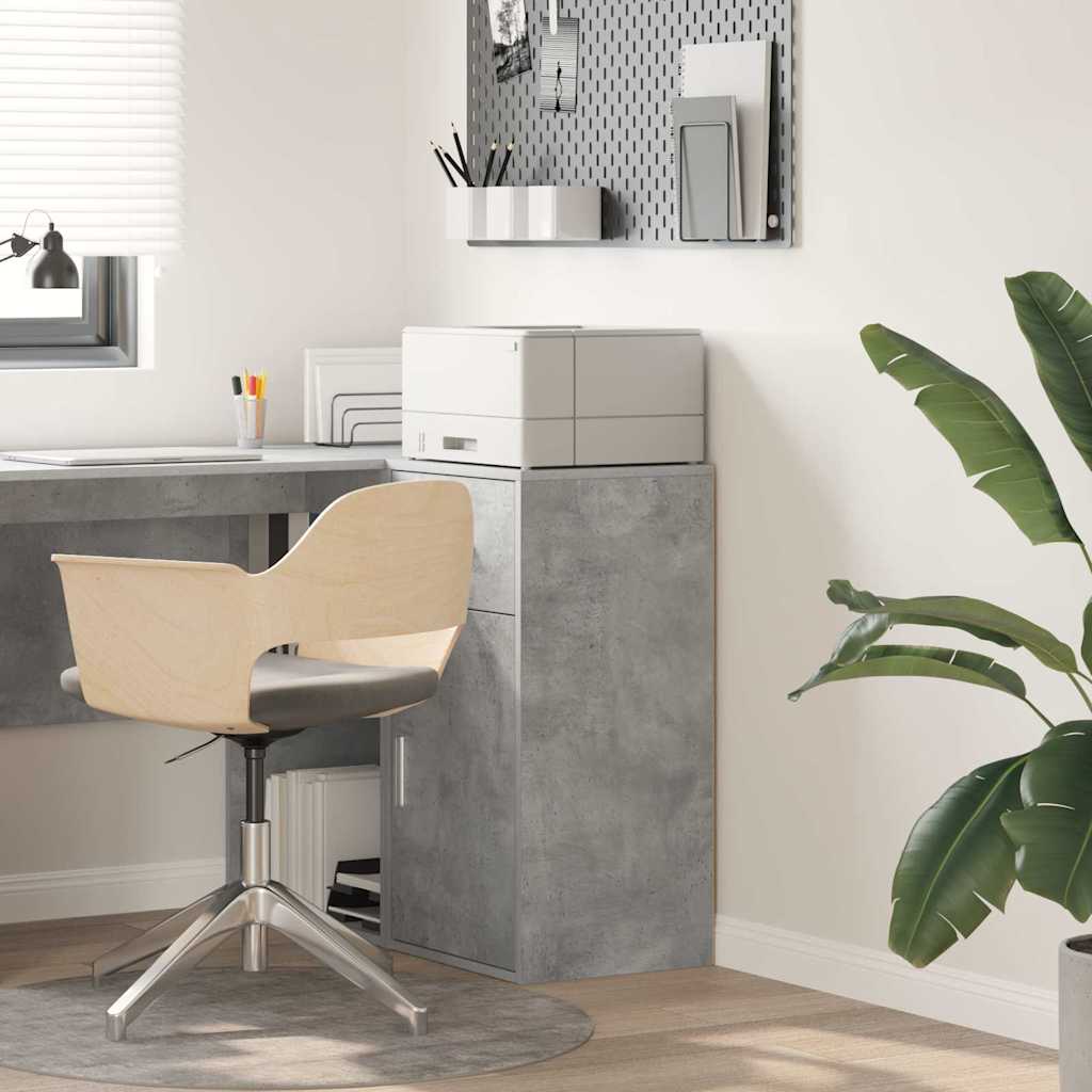 Dressoir met lade Beton Grijs 38 x 34 x 75 cm