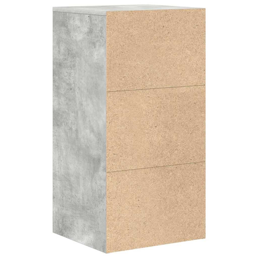 Dressoir met lade Beton Grijs 38 x 34 x 75 cm