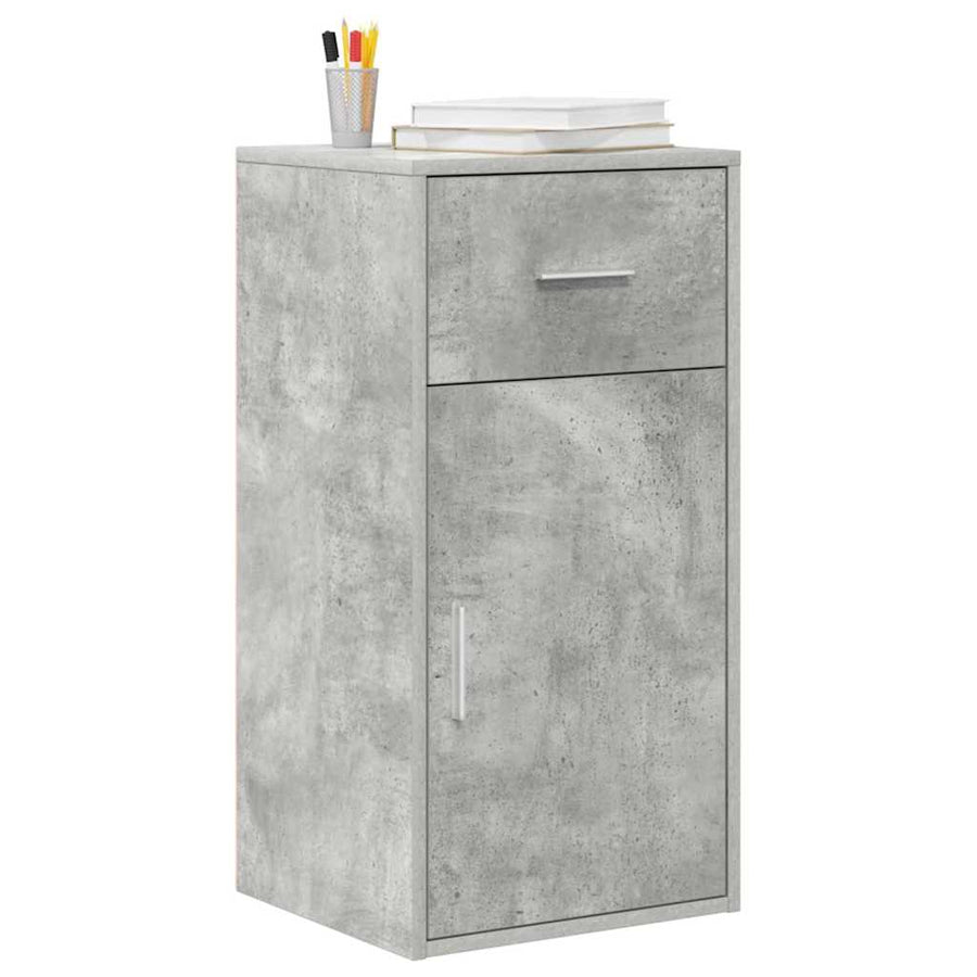 Dressoir met lade Beton Grijs 38 x 34 x 75 cm