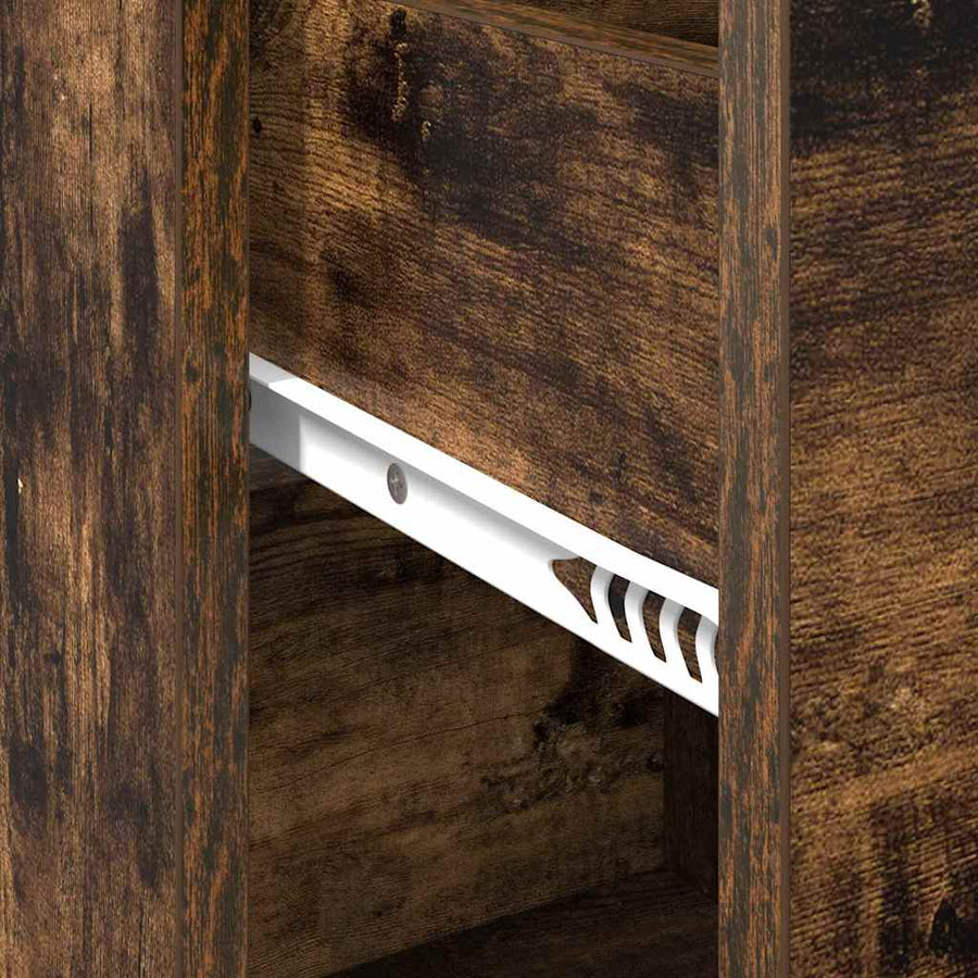 Dressoir met lade Gerookt eiken 38 x 34 x 75 cm