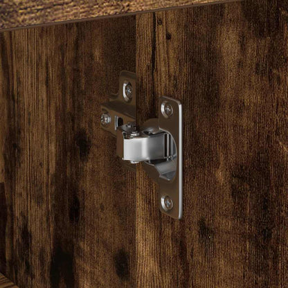 Dressoir met lade Gerookt eiken 38 x 34 x 75 cm