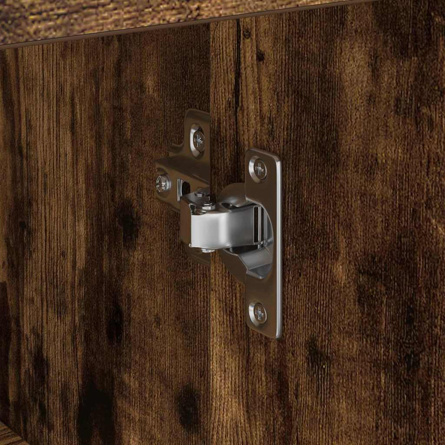 Dressoir met lade Gerookt eiken 38 x 34 x 75 cm