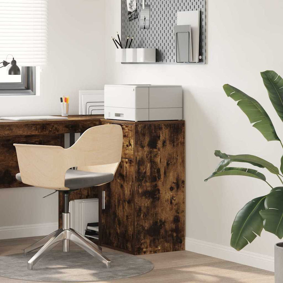 Dressoir met lade Gerookt eiken 38 x 34 x 75 cm