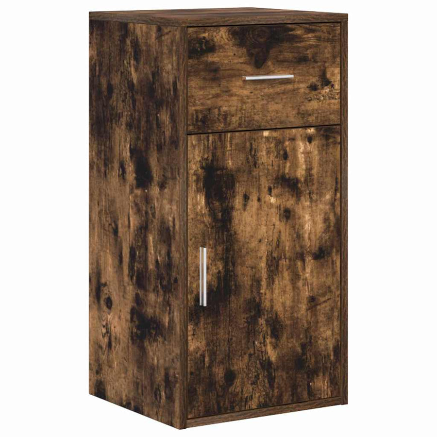 Dressoir met lade Gerookt eiken 38 x 34 x 75 cm