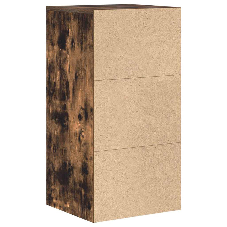 Dressoir met lade Gerookt eiken 38 x 34 x 75 cm