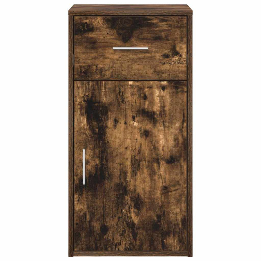 Dressoir met lade Gerookt eiken 38 x 34 x 75 cm