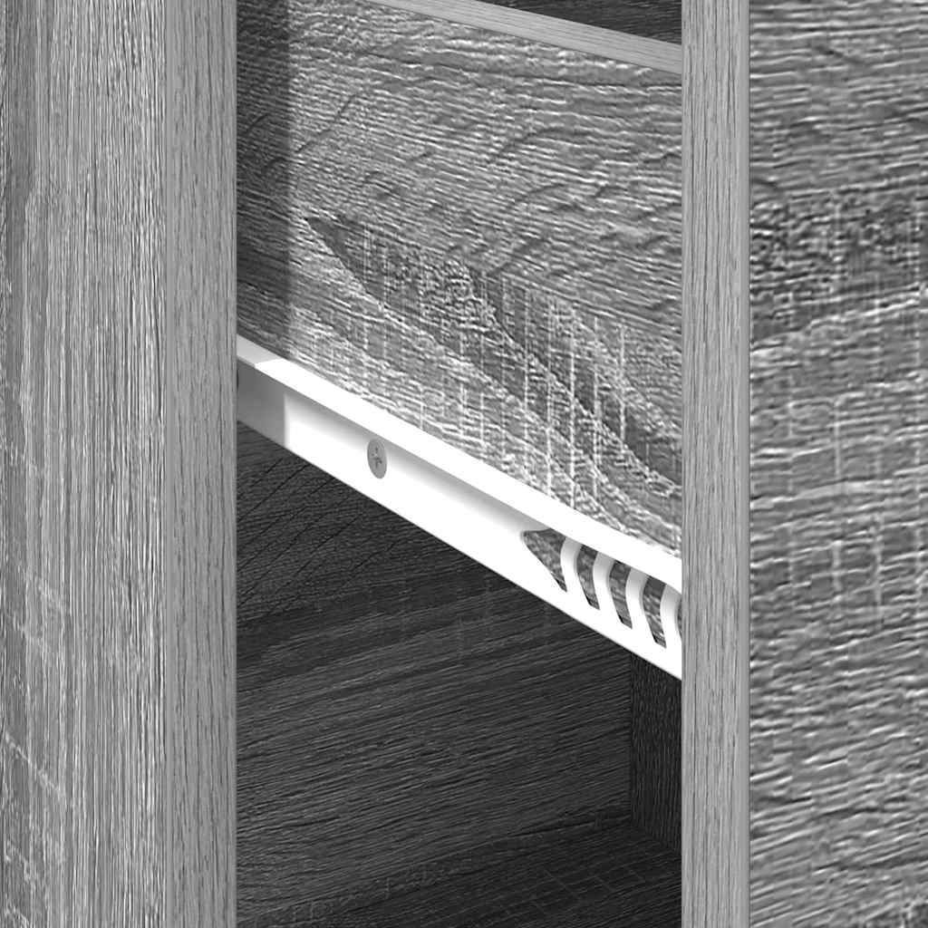 Sideboard Grijs Sonoma 38x34,5x75 cm Geëngineerd Hout
