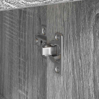 Sideboard Grijs Sonoma 38x34,5x75 cm Geëngineerd Hout