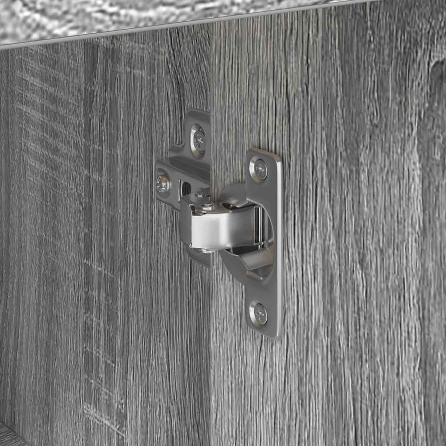 Sideboard Grijs Sonoma 38x34,5x75 cm Geëngineerd Hout