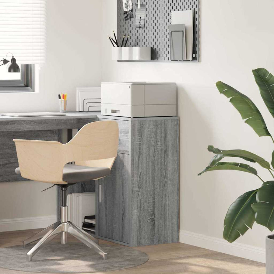 Sideboard Grijs Sonoma 38x34,5x75 cm Geëngineerd Hout