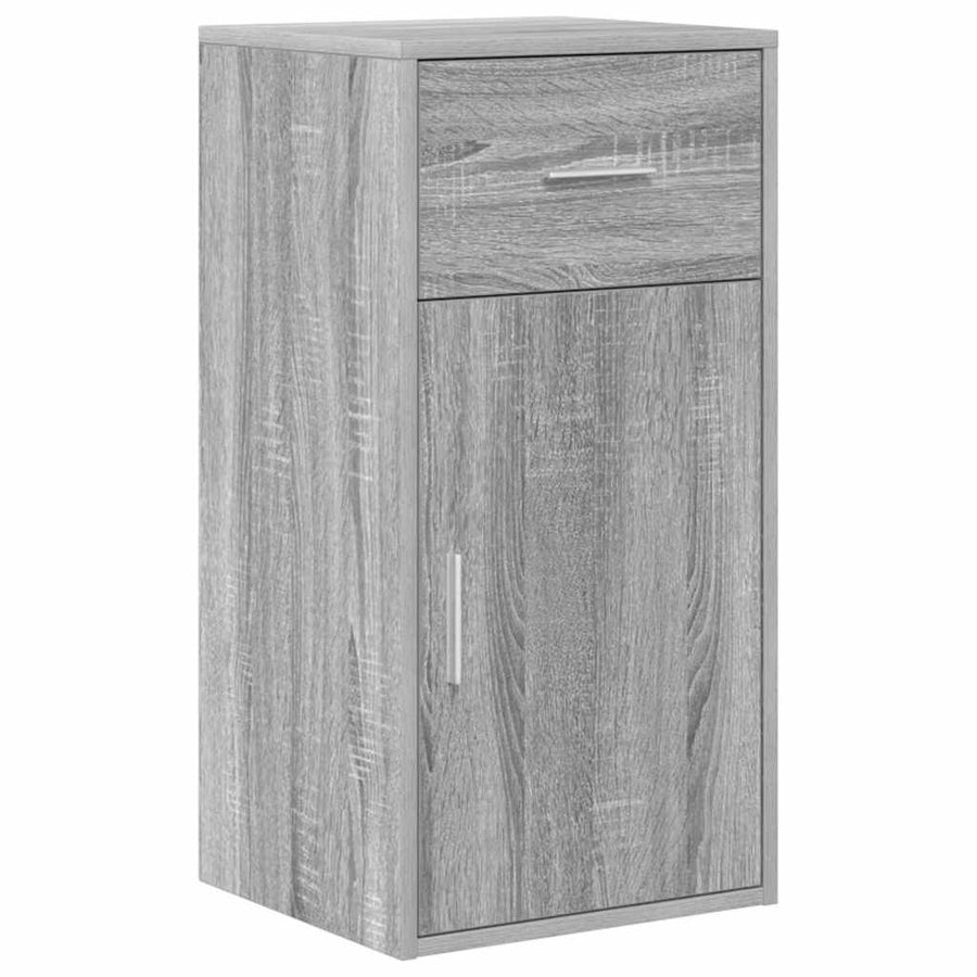 Sideboard Grijs Sonoma 38x34,5x75 cm Geëngineerd Hout