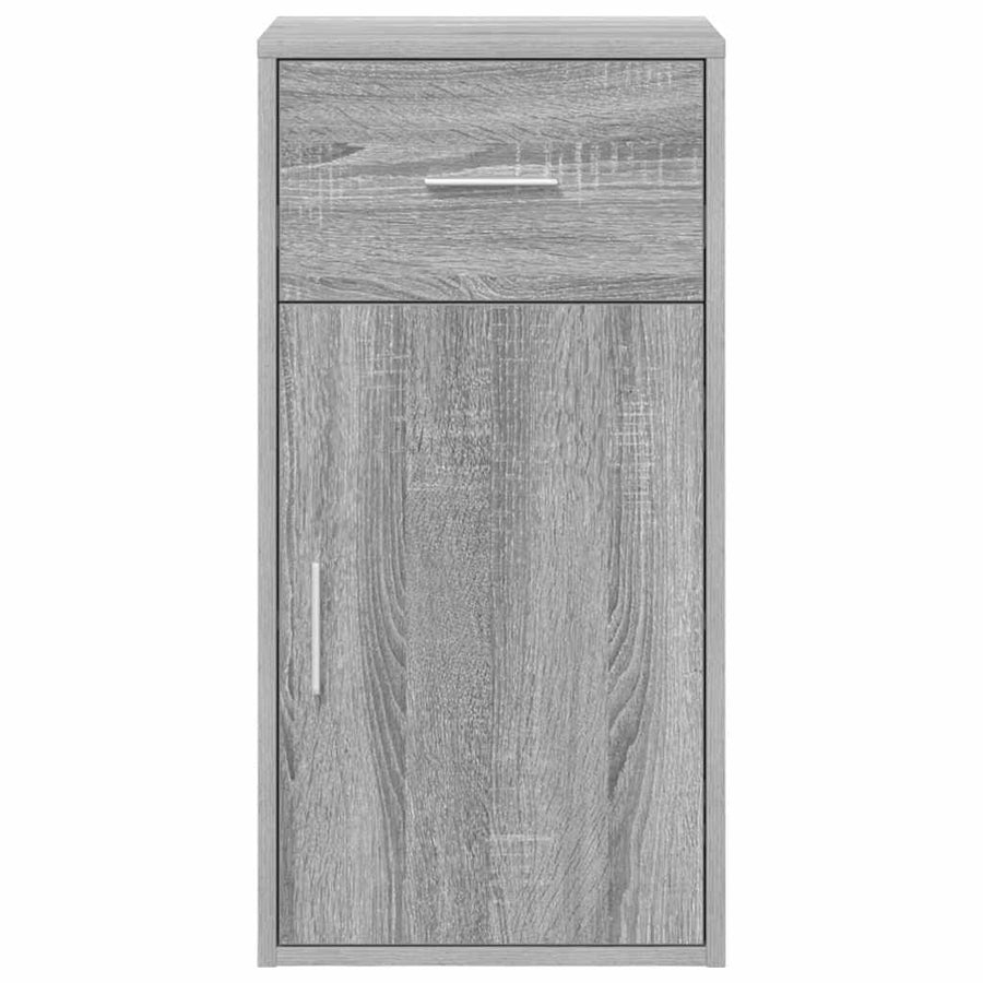 Sideboard Grijs Sonoma 38x34,5x75 cm Geëngineerd Hout