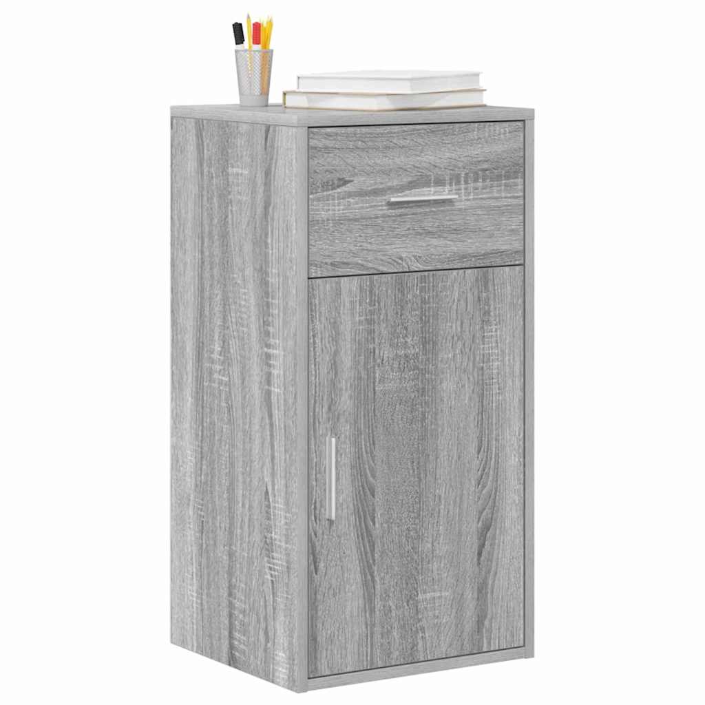 Sideboard Grijs Sonoma 38x34,5x75 cm Geëngineerd Hout