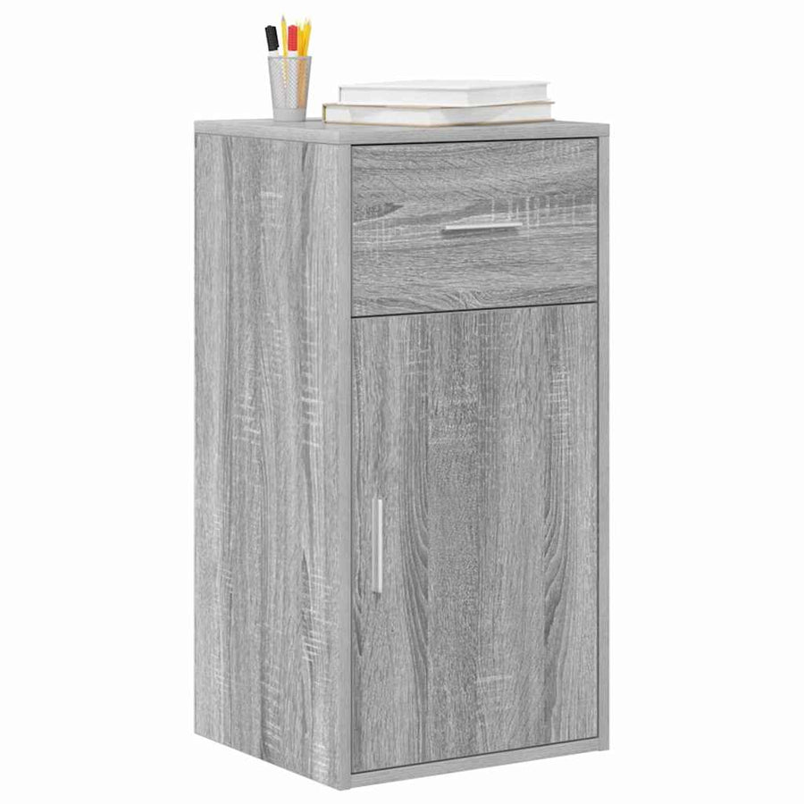 Sideboard Grijs Sonoma 38x34,5x75 cm Geëngineerd Hout
