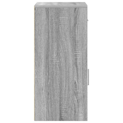 Sideboard Grijs Sonoma 38x34,5x75 cm Geëngineerd Hout