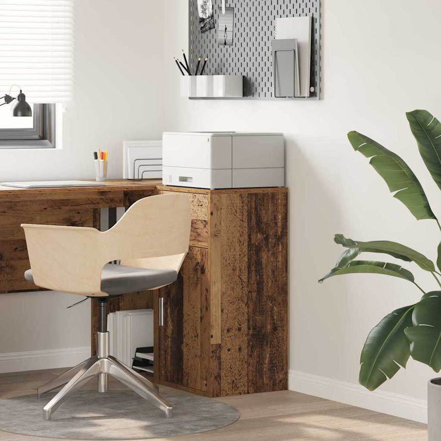 Dressoir met lade Oudhout 38 x 34 x 75 cm
