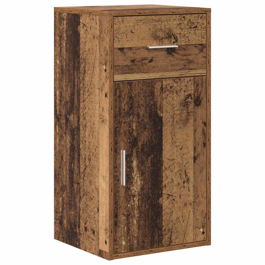 Dressoir met lade Oudhout 38 x 34 x 75 cm