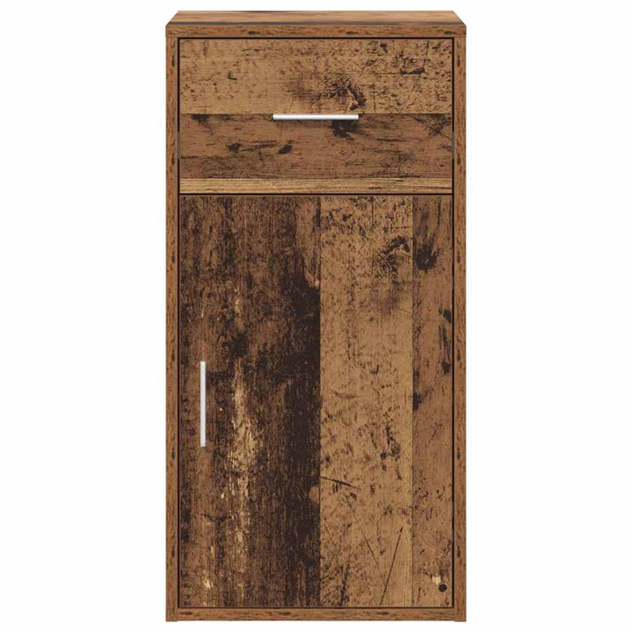 Dressoir met lade Oudhout 38 x 34 x 75 cm