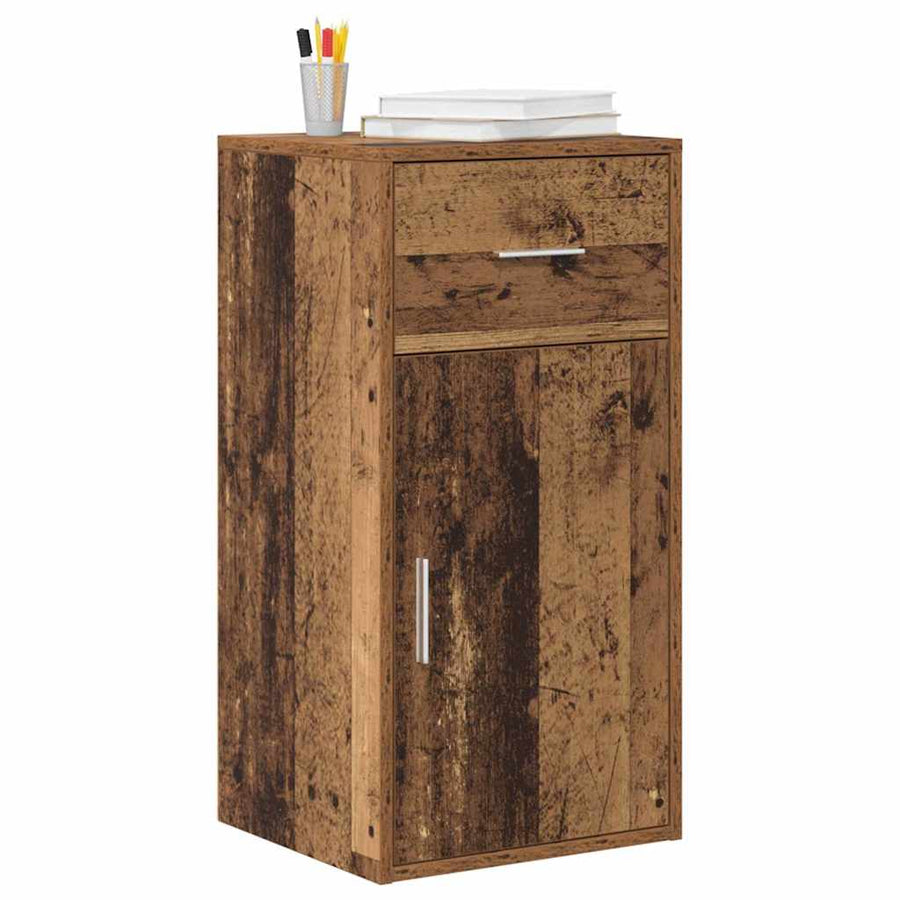 Dressoir met lade Oudhout 38 x 34 x 75 cm