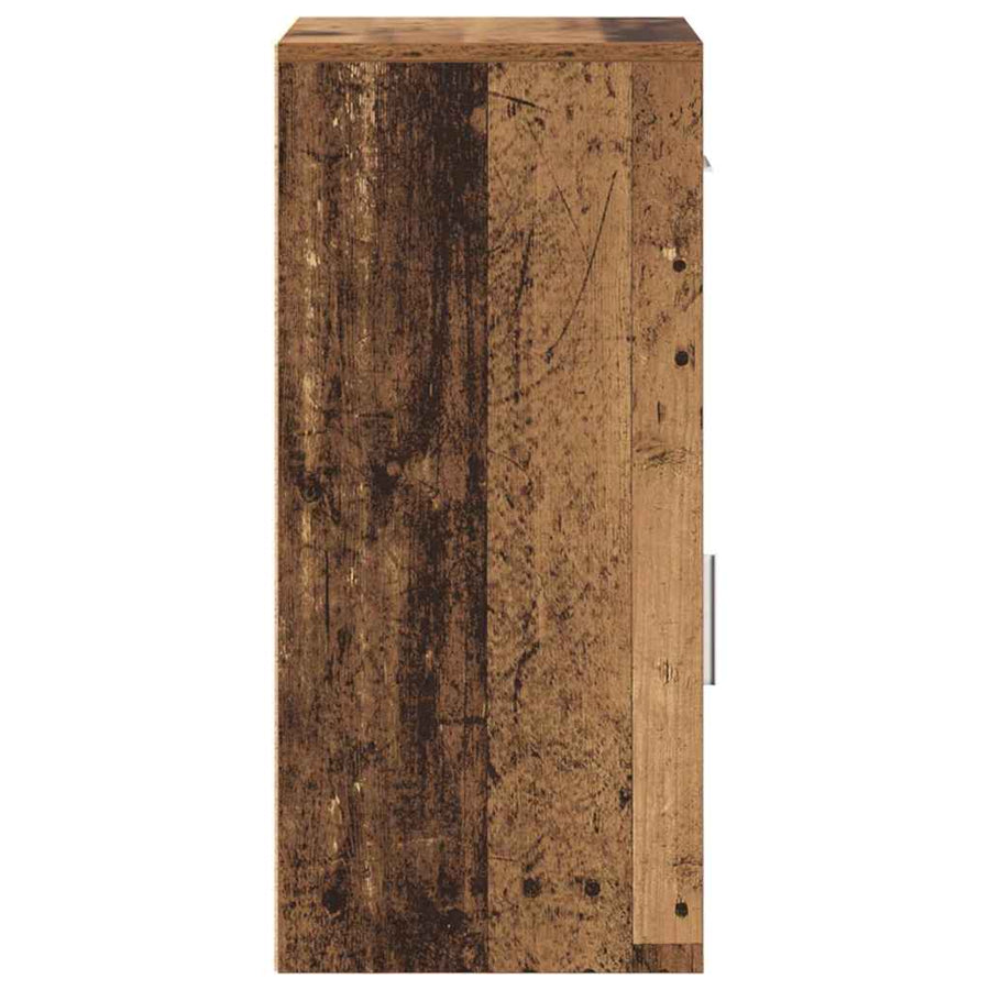 Dressoir met lade Oudhout 38 x 34 x 75 cm