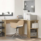 Hoekbureau Sonoma eiken 140x113,5x75 cm