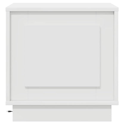 Nachtkastje 2 pcs Wit 44 x 34,5 x 45 cm Bewerkt hout