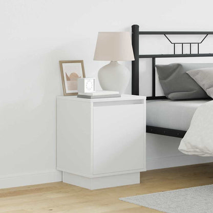 Nachtkastje 2 pcs Wit 39 x 34,5 x 50 cm Bewerkt hout