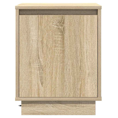 Nachtkastje 2 pcs Sonoma Eiken 39 x 34,5 x 50 cm Bewerkt hout