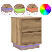Nachtkastje Artisan Eiken 39 x 34,5 x 50 cm Bewerkt hout