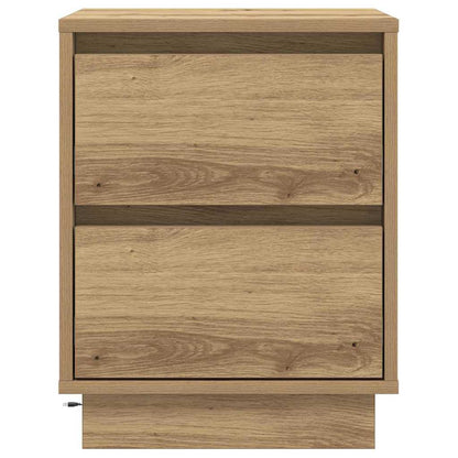 Nachtkastje Artisan Eiken 39 x 34,5 x 50 cm Bewerkt hout