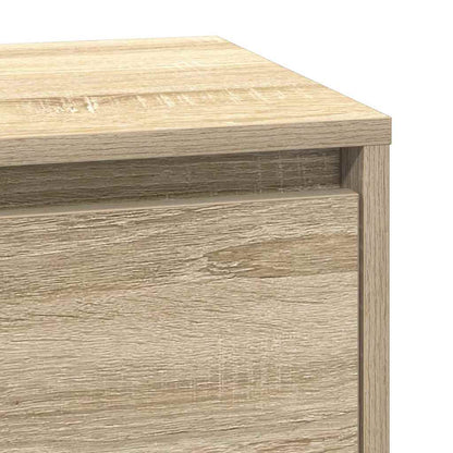 Nachtkastje Sonoma Eiken 39 x 34,5 x 65 cm Bewerkt hout
