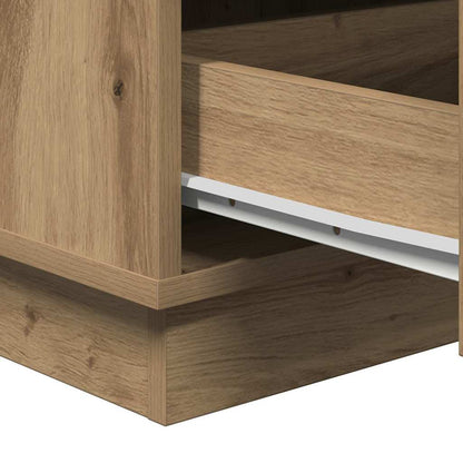 Nachtkastje Artisan Eiken 39 x 34,5 x 65 cm Bewerkt hout