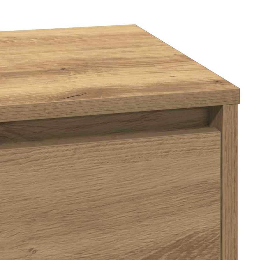 Nachtkastje Artisan Eiken 71 x 34,5 x 75 cm Bewerkt hout