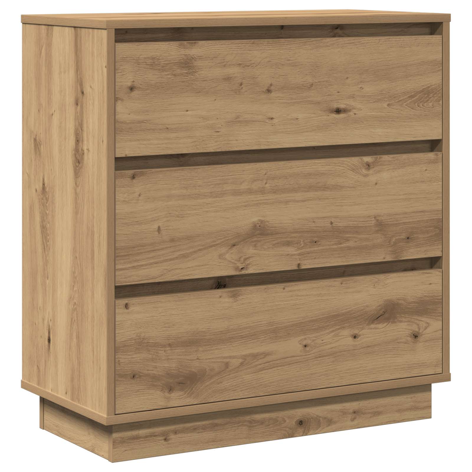 Nachtkastje Artisan Eiken 71 x 34,5 x 75 cm Bewerkt hout