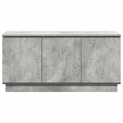 TV-kast 100 x 38 x 49 cm Beton Grijs Bewerkt hout